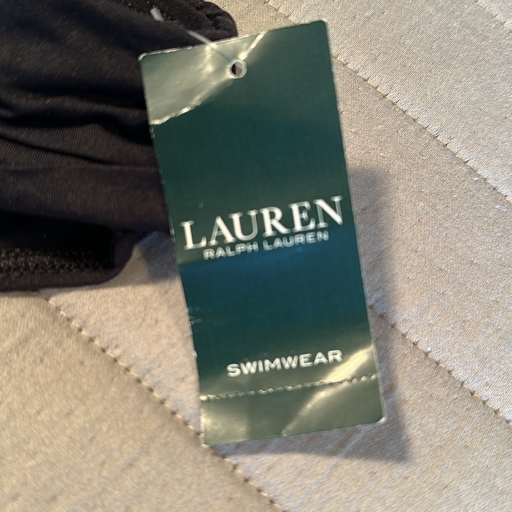 Ralph Lauren Classic Black Swimwear Bottom - Picture 2 of 11